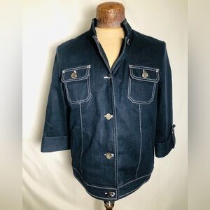 - Womens Denim Jacket. Size 10. Tanjay.